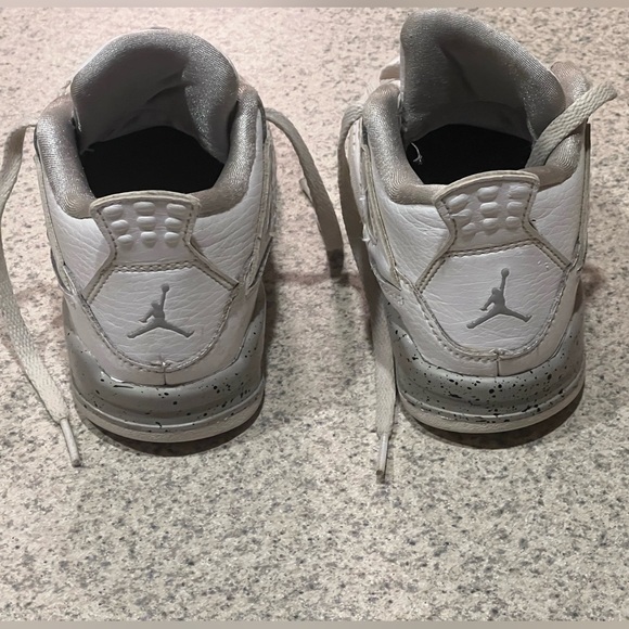 Jordan 4 retro white Oreo toddler 9c - Picture 2 of 6